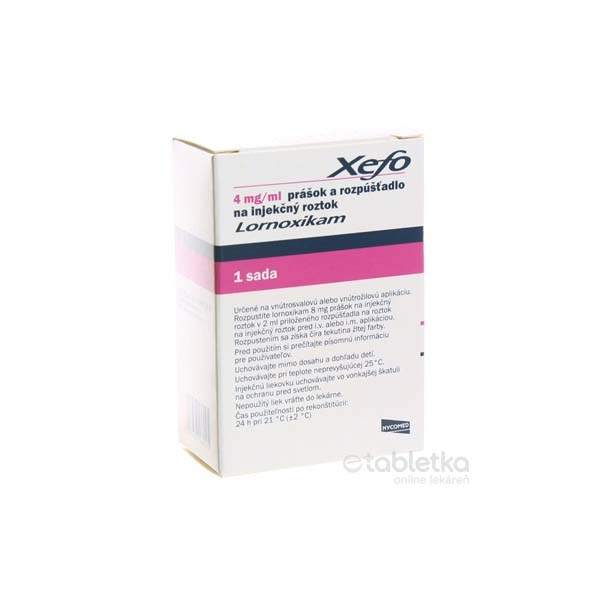 Xefo 4 mg/ml etabletka