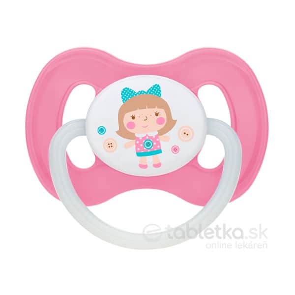 Canpol Babies silikónový cumlík so symetrickou špičkou Toys 18m+