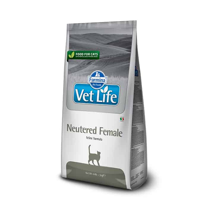 Farmina Vet Life cat neutered female granule pre mačky