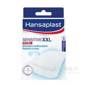 Hansaplast Sensitive XXL náplasť 8x10cm 5ks