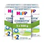 HiPP 2 BIO Combiotik mliečna dojčenská výživa 6m+, 5x500g