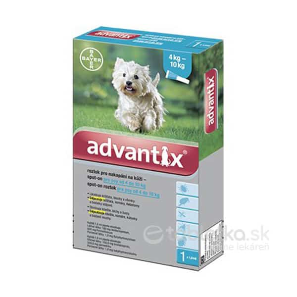 Advantix Spot-on pre psy (4-10kg) 1ml