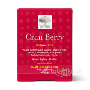New Nordic Cran Berry 30 tabliet