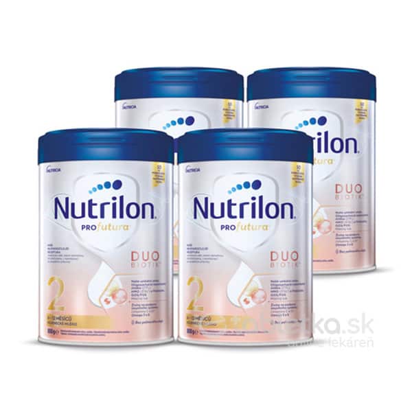 Nutrilon 2 Profutura Duobiotik dojčenská výživa 6-12 mesiacov 4x800g