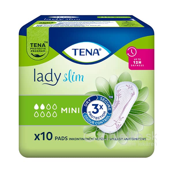 E-shop TENA Lady Slim Mini inkontinenčné vložky 10ks