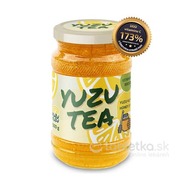 Zdravý YUZU TEA nápojový koncentrát 500g