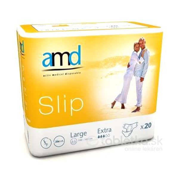 amd Slip Extra Large inkontinenčné plienky 20ks
