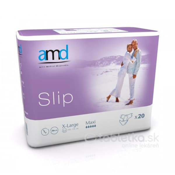 E-shop amd Slip Maxi X-Large inkontinenčné plienky 20ks