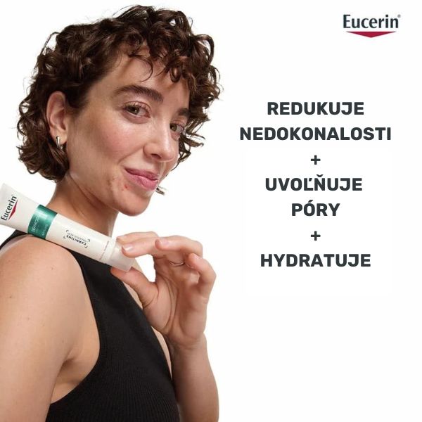 Eucerin DermoPure CLINICAL Zmatňujúci fluid - účinky na problémovú pleť
