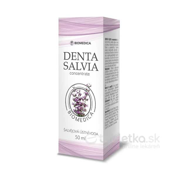E-shop Biomedica Denta Salvia Concentrate šalviová ústna voda 50ml
