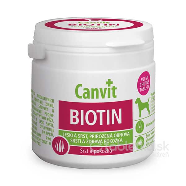 E-shop Canvit Biotín pre psy 100tbl