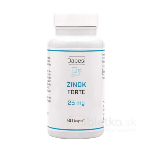 E-shop Dapesi Zinok Forte 25mg 60 kapsúl