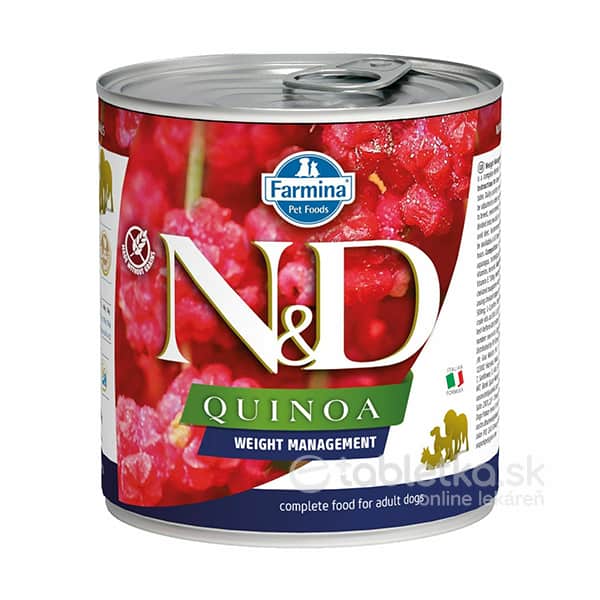 N &amp; D Quinoa Weight management 285 g