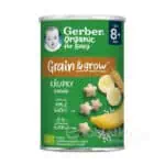 Gerber Organic Chrumky Ryžovo-pšeničné s banánom 8m+, 35g