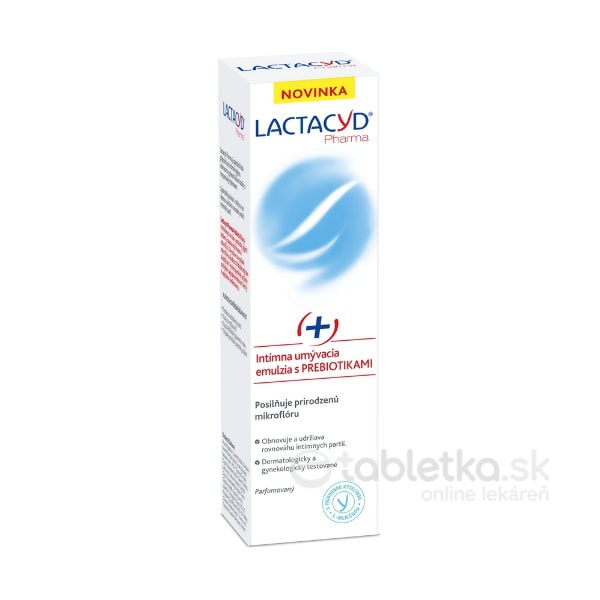 LACTACYD Pharma s Prebiotikami intímna umývacia emulzia 250ml