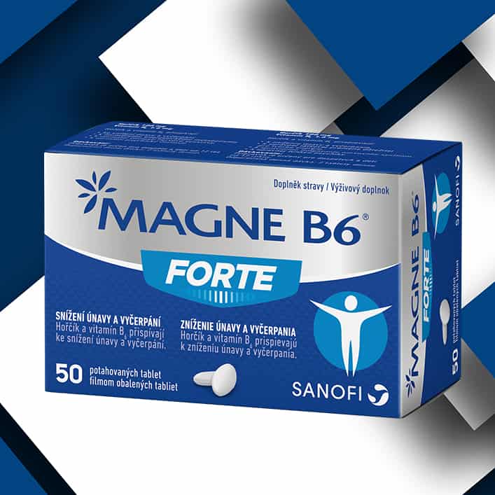 MAGNE B6 Forte tablety - balenie 50 flm tabliet