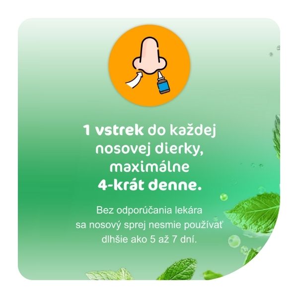 Muconasal plus - správne dávkovanie lieku