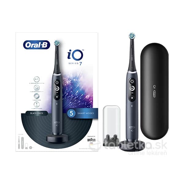 Oral-B elektrická zubná kefka iO Series 7 Black Onyx