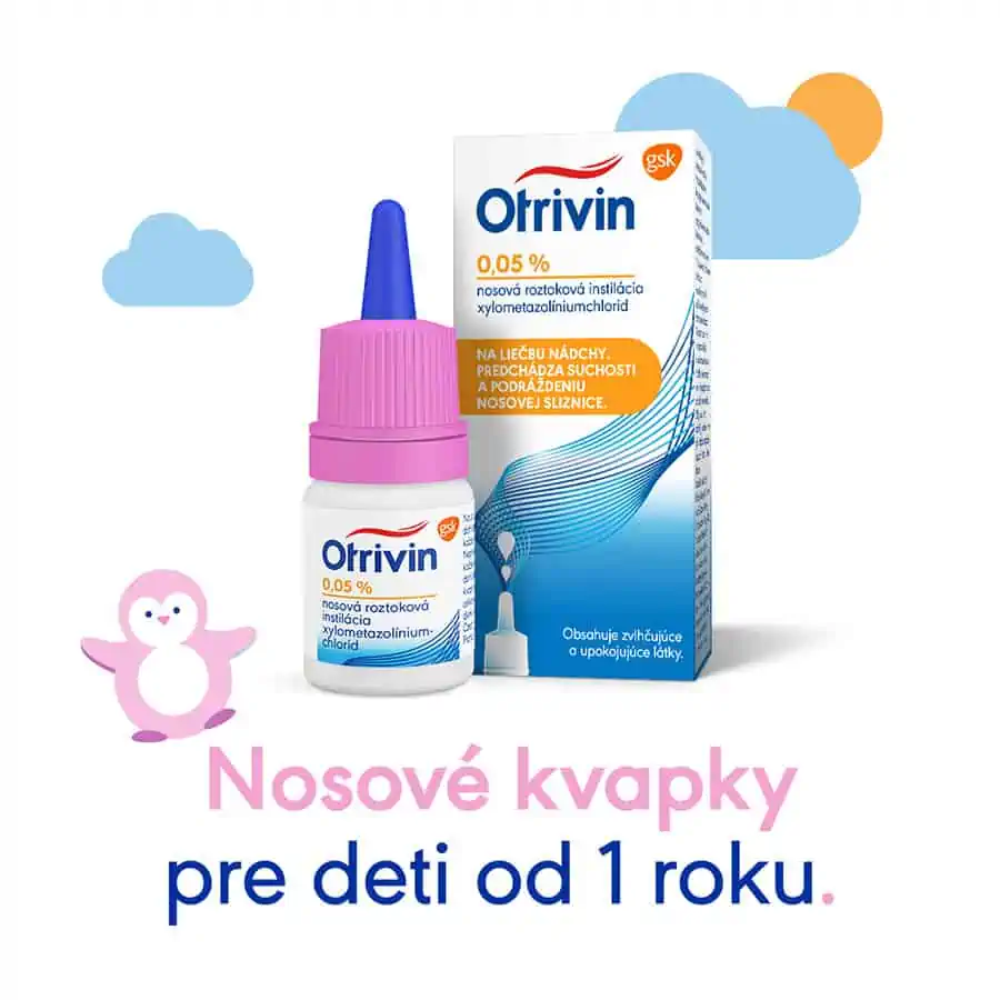 Otrivin nosové kvapky pre deti od 1 roku