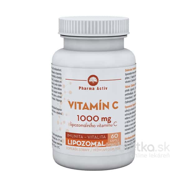 E-shop Pharma Activ Lipozomal Vitamín C 1000mg 60cps