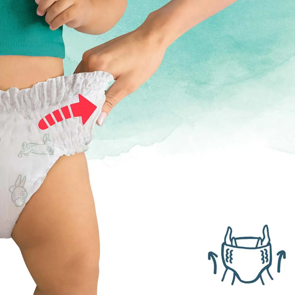 Pružný pás Pampers Harmony Pants