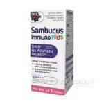 Sambucus Immuno Kids sirup s malinovou príchuťou 120ml - darček