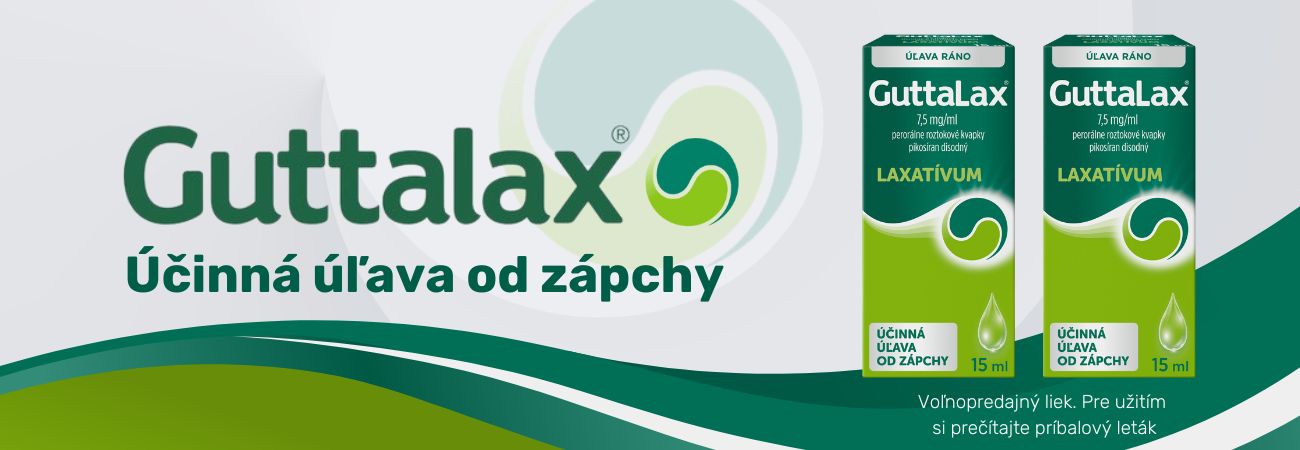 Guttalax - účinná úľava od zápchy v kvapkách