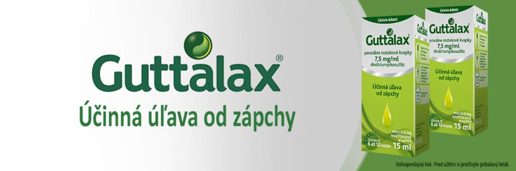 Guttalax - účinná úľava od zápchy v kvapkách