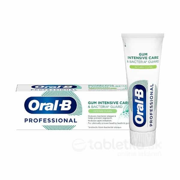 Oral-B Professional Gum Intensive Care & Bacteria Guard zubná Pasta 75ml