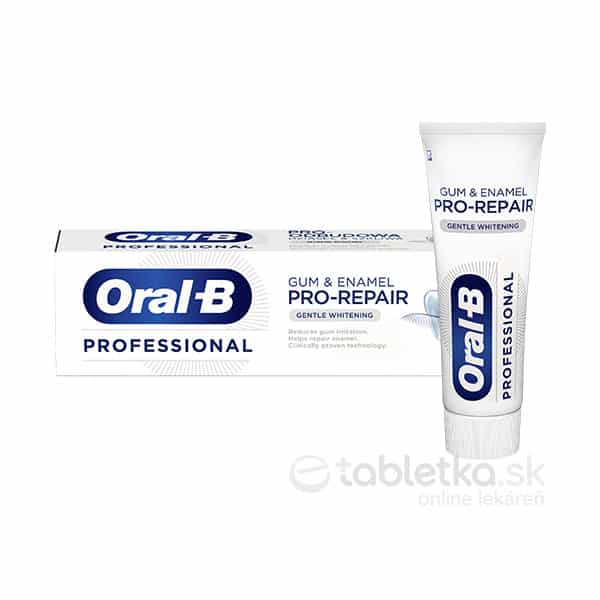 E-shop Oral-B Professional Gum & Enamel Gentle Whitening zubná pasta 75ml