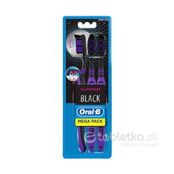 Oral-B Sensitive Black zubná kefka 3ks