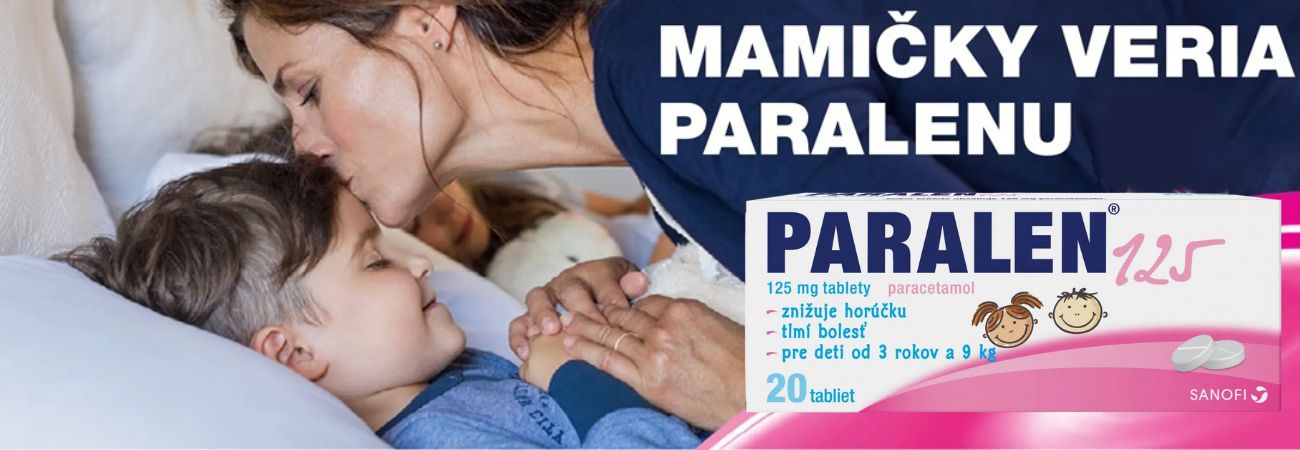 Paralen 125 - Mamičky veria Paralenu