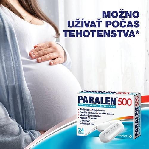 Možno užívať Paralen 500 počas tehotenstva?
