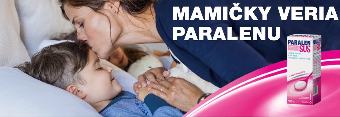 Paralen SUS - Mamičky veria Paralenu