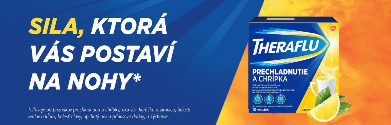 Theraflu - Sila, ktorá vás postaví na nohy