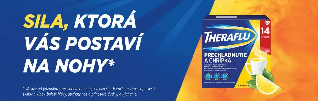 Theraflu - Sila, ktorá vás postaví na nohy