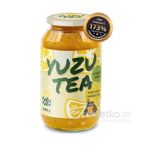 Zdravý YUZU TEA nápojový koncentrát 2000g