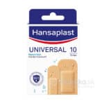 Hansaplast UNIVERSAL Water Resistant vodoodolná náplasť 10ks
