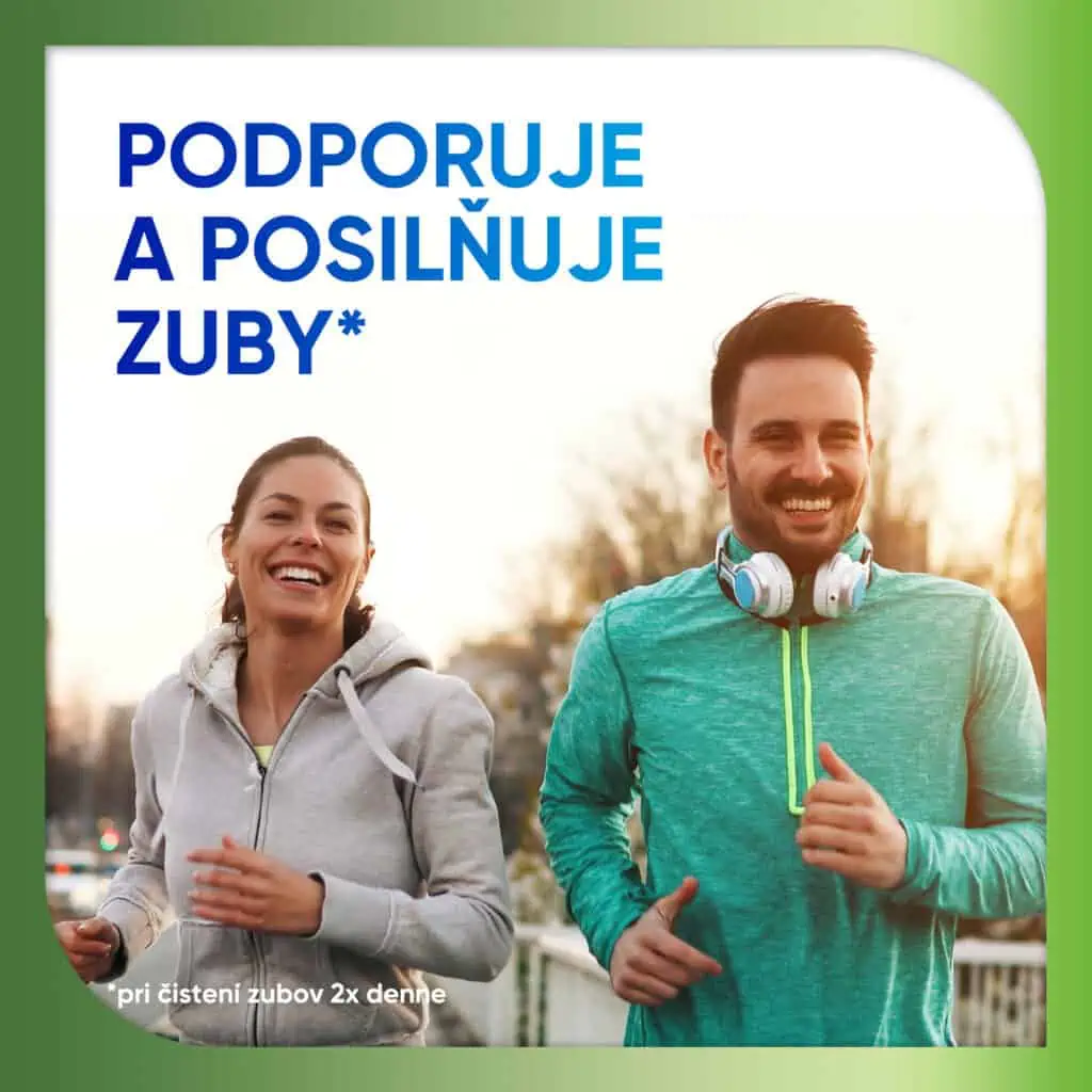 Sensodyne Nourish Gently Soothing podporuje a posilnuje zuby