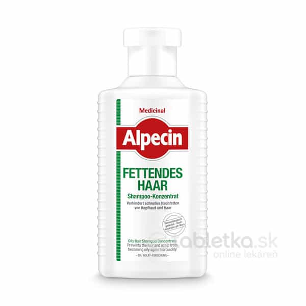 E-shop Alpecin Medicinal Mastné vlasy šampón 200ml