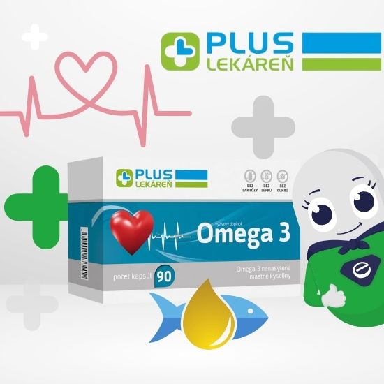 PLUS LEKÁREŇ Omega 3 kapsuly s rybím olejom pomáhajú mozgu, zraku i srdcu