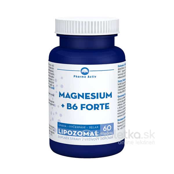 Pharma Activ Lipozomal Magnesium + B6 FORTE 60cps