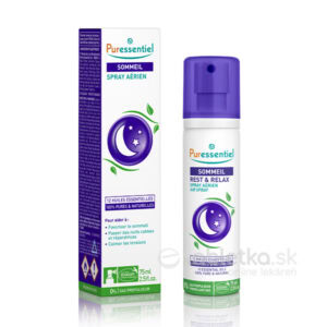 Puressentiel relaxačný sprej, do priestoru,12 essenciálnych olejov 75ml