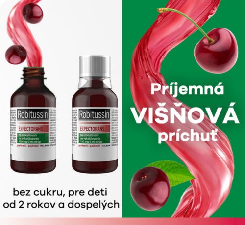 Čo by ste mali vedieť o užívaní sirupu Robitussin EXPECTORANS?