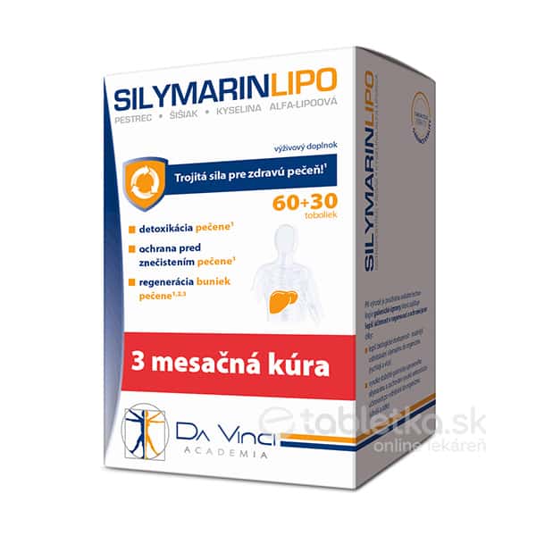 E-shop SILYMARIN LIPO Da Vinci Academia 60+30cps