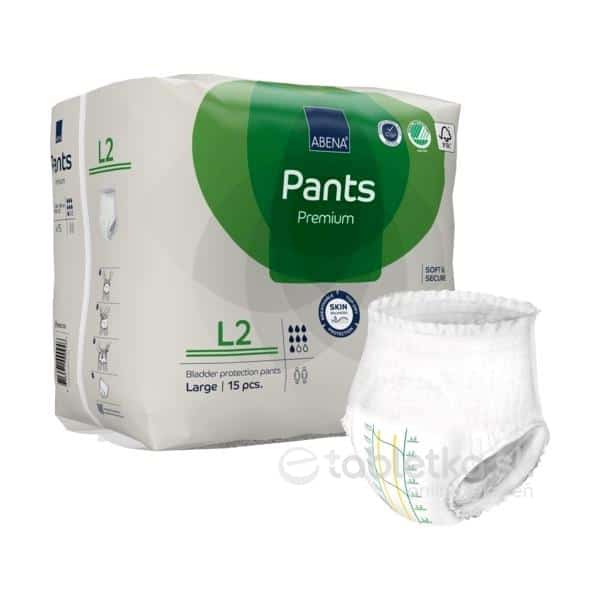 ABENA Pants Premium L2 plienkové nohavičky 15ks