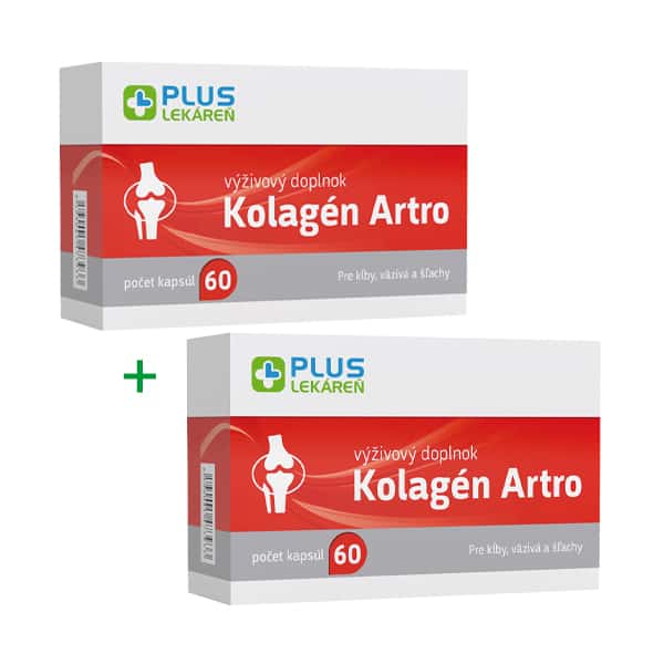 Balíček PLUS LEKÁREŇ 2x Kolagén Artro 60cps