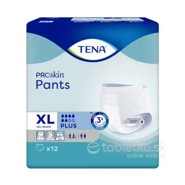 TENA Pants Plus XL naťahovacie nohavičky 12ks