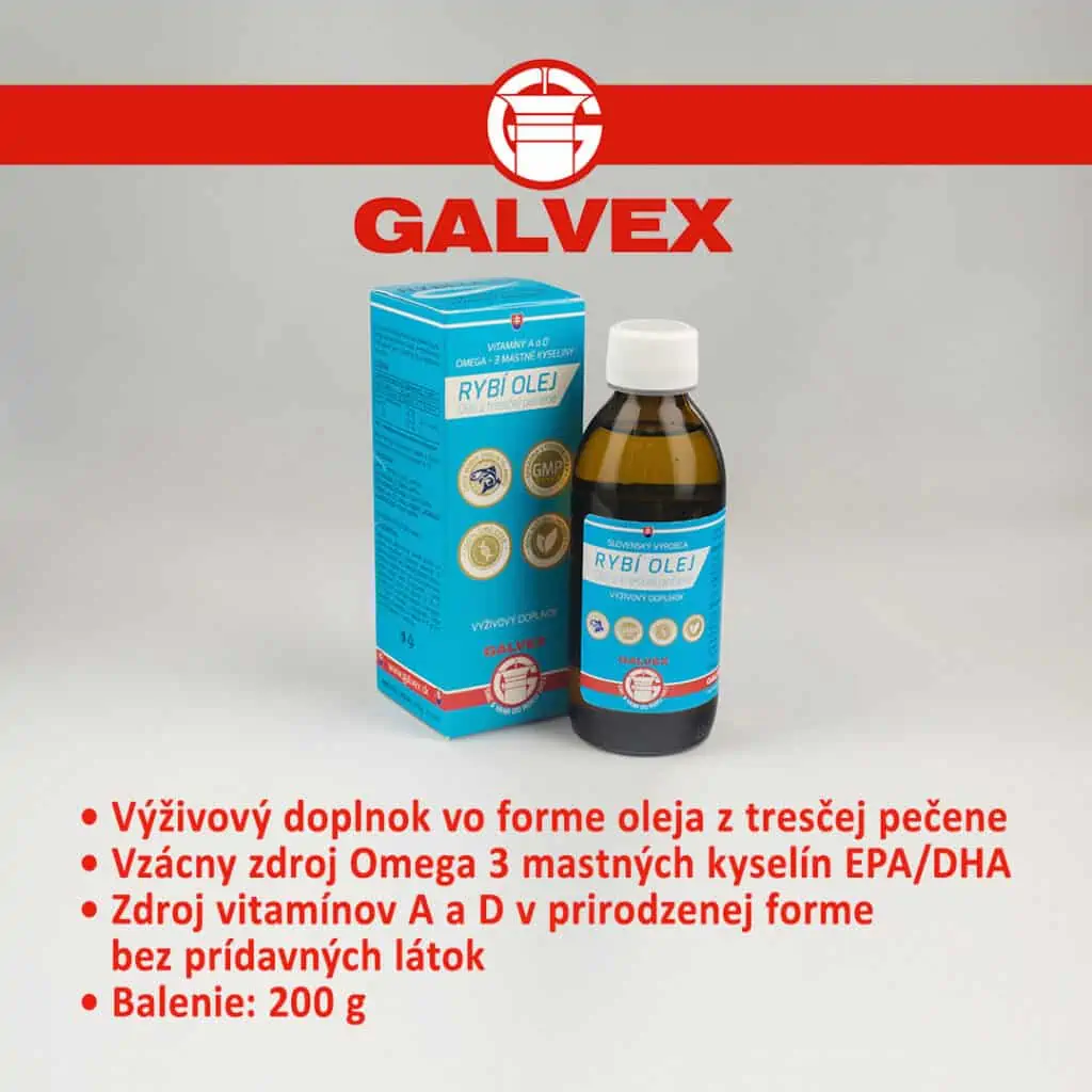 Galvex Rybí olej, Olej z tresčej pečene