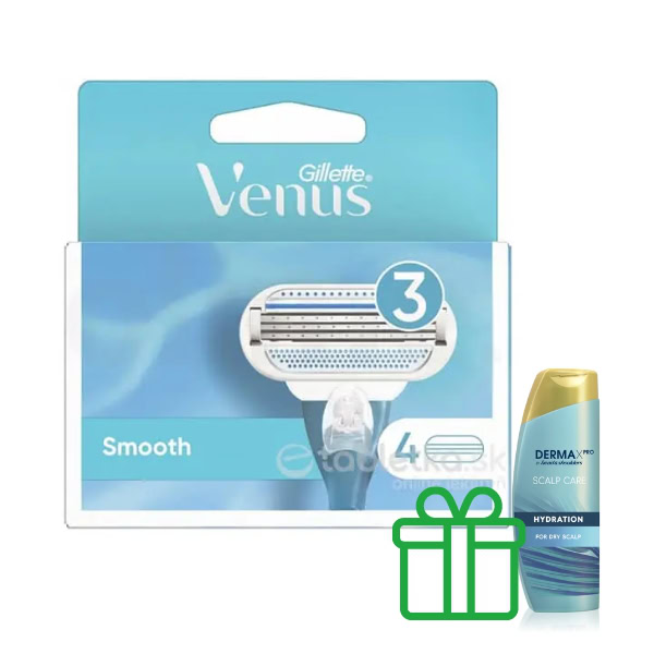 Gillette Venus Smooth náhradné hlavice 4ks